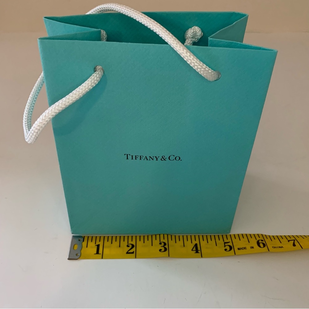 Tiffany & Co. Blue Mini Paper Packaging Shopping Bag